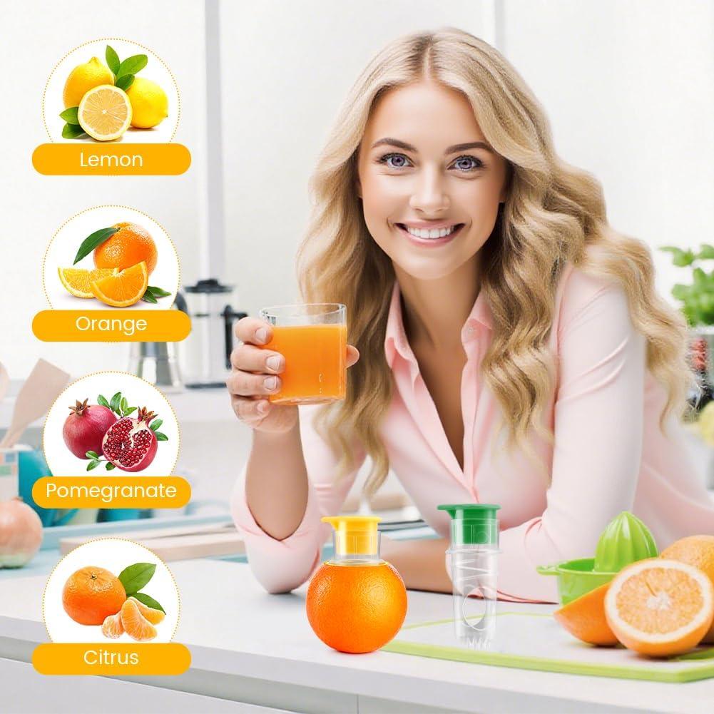 Exprimidor de Limón Manual XuYelora 2 Pcs con Rallador