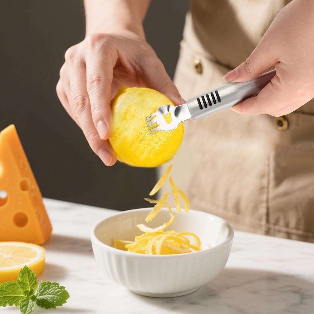 Exprimidor de Limón Manual XuYelora 2 Pcs con Rallador