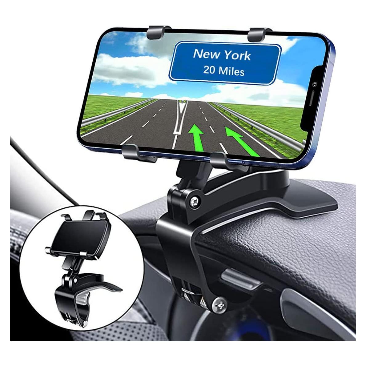 Soporte para Teléfono de Coche YAOKEEP CARMOUNT01B 360° Rotación