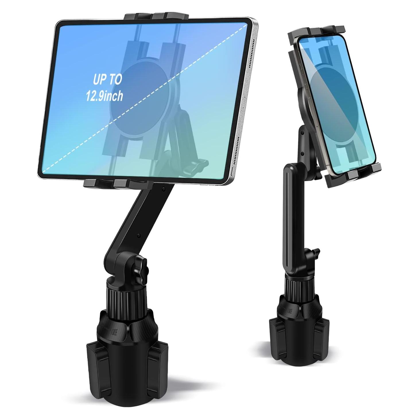 Soporte para Tablet en Portavasos Porfortop 15 cm Ajustable