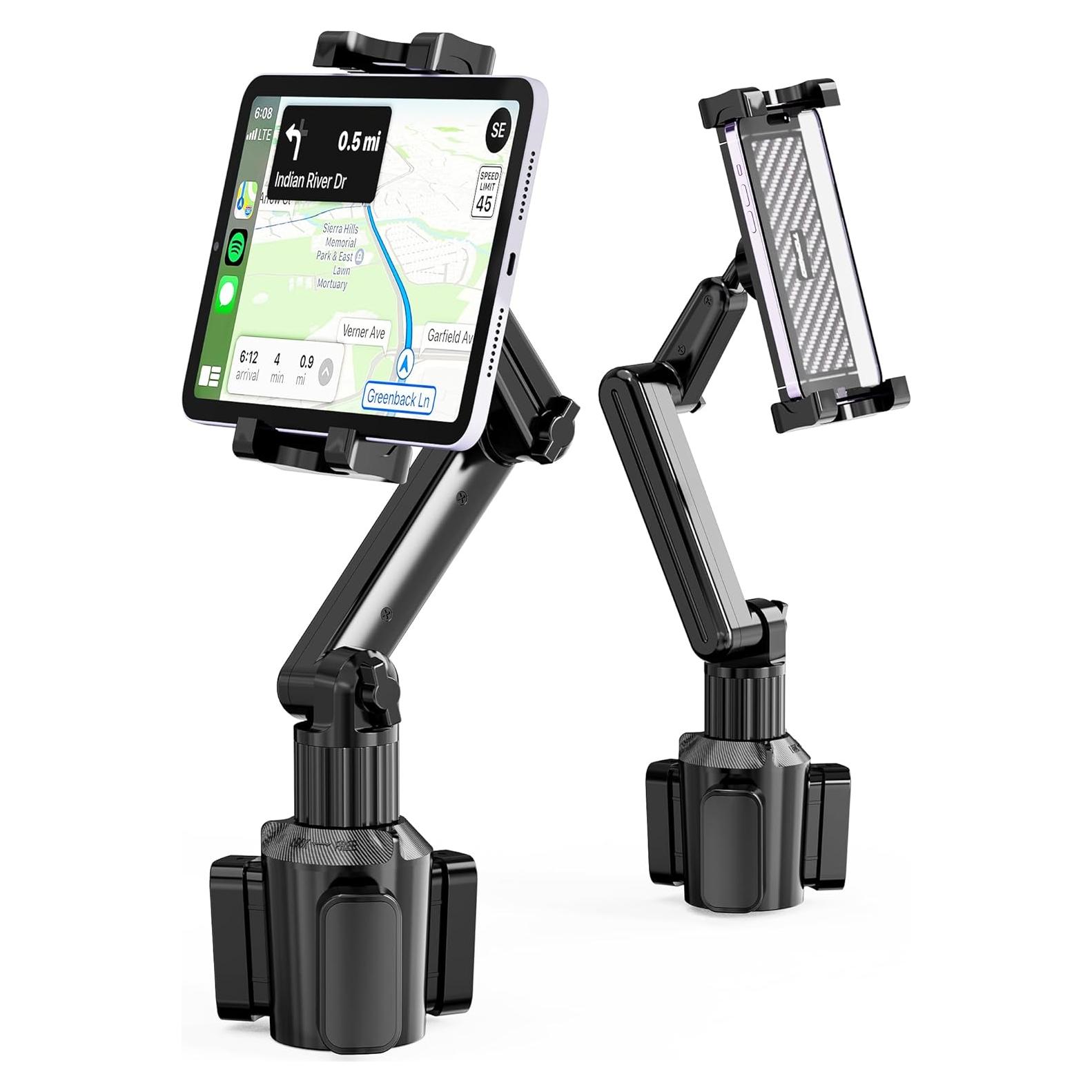 Soporte para Tablet TOPGO para Portavasos - Ajustable 360°