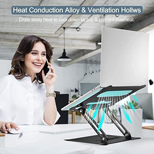 Soporte de Laptop Ajustable Targeal Negro Ergonómico