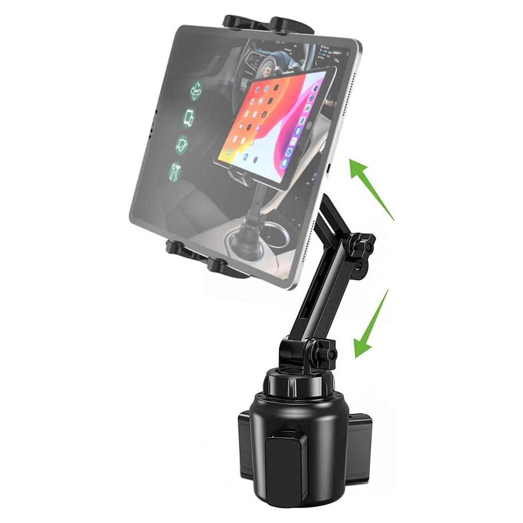 Soporte Universal para Tablet en Portavasos Cuxwill 4-13"
