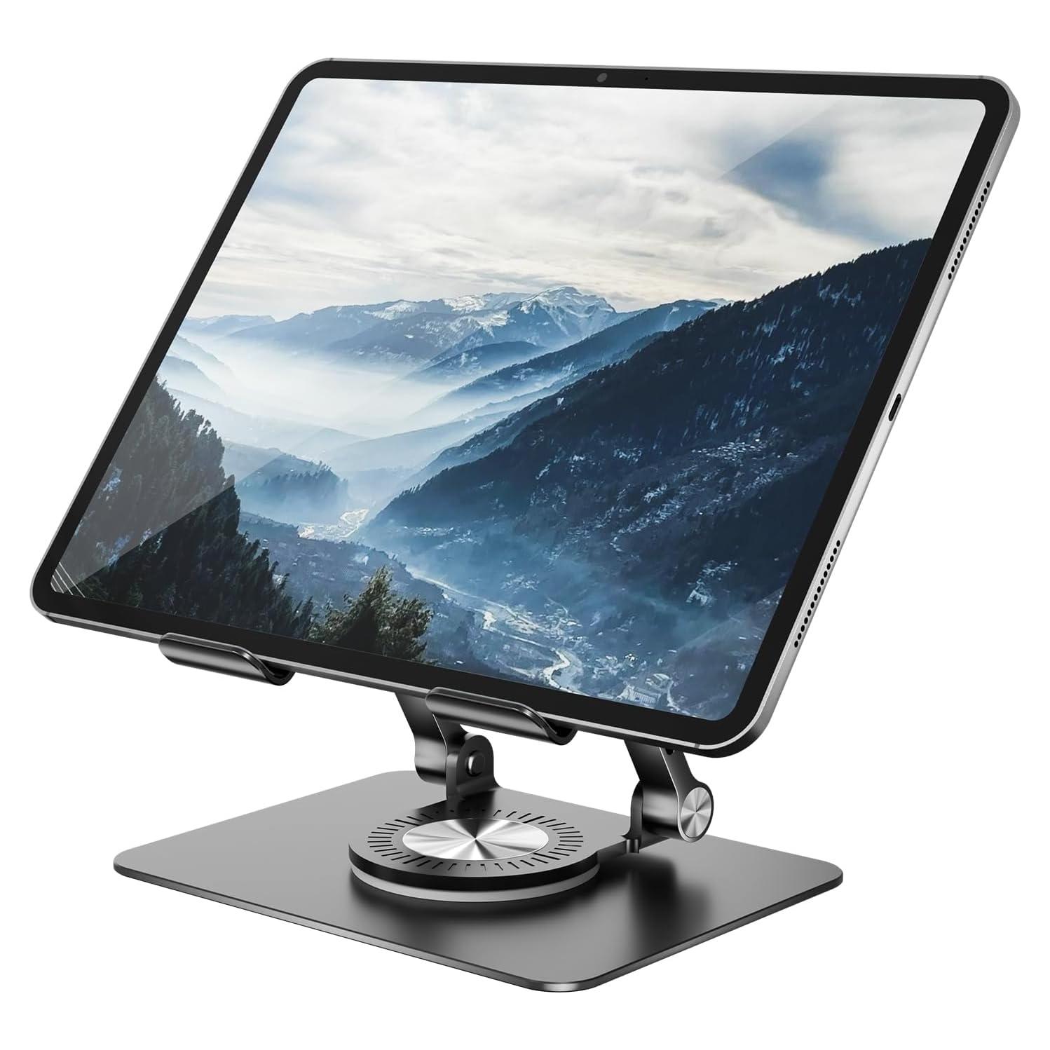 Soporte Ajustable para Tablet Orlian ST02 Negro 360° Plegable