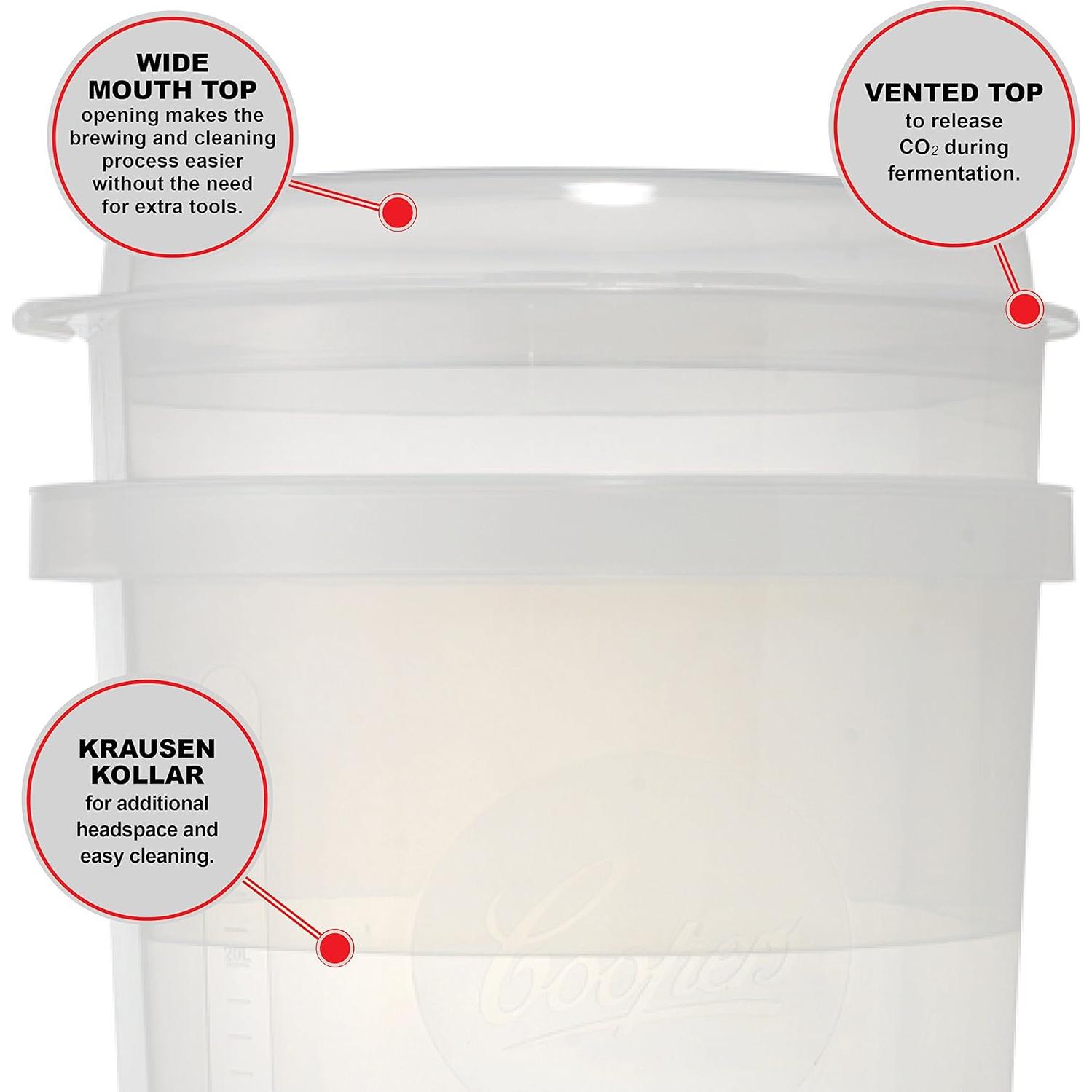 Kit de Cerveza Casera Coopers DIY 6 Galones Todo Incluido