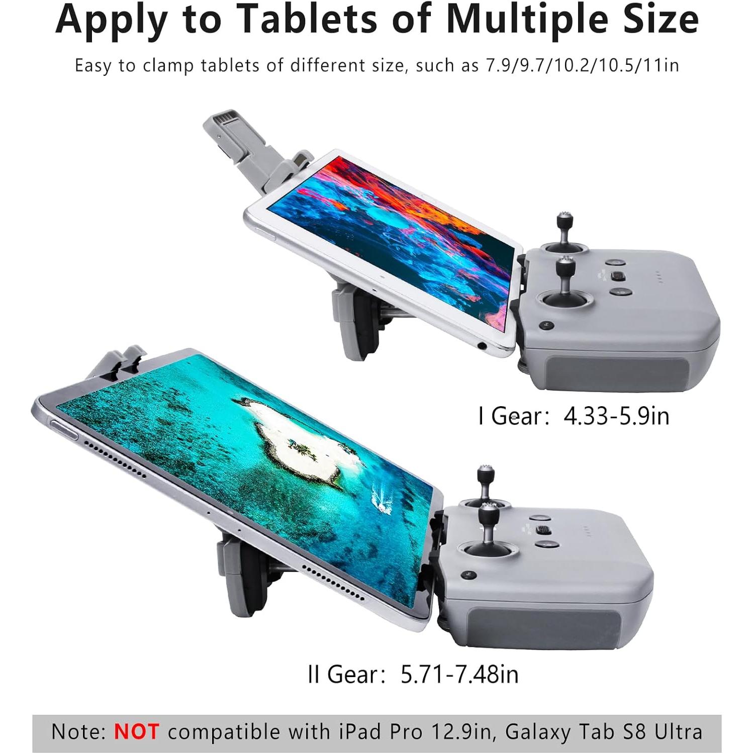 Soporte de Tableta DJI Flip Neo Mini 4K 2 SE 7-12" Plegable