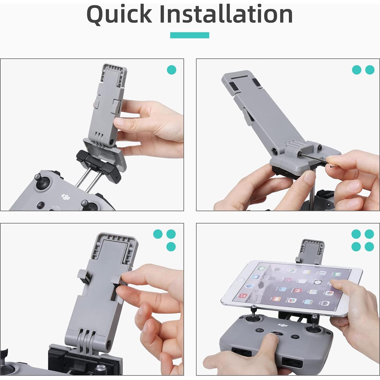 Soporte de Tableta DJI Flip Neo Mini 4K 2 SE 7-12" Plegable