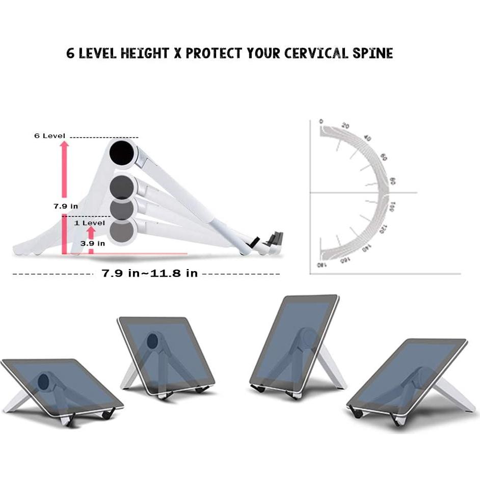 Soporte para Laptop LITA Ajustable Ergonómico 10-17" Negro