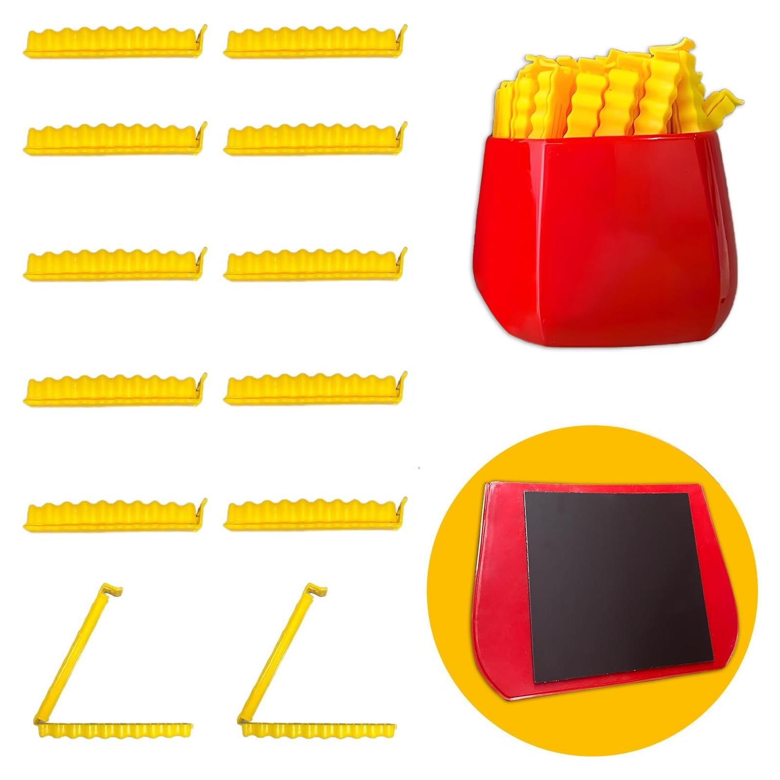 Juego de Clips Magnéticos YONGYIJIA - 12 Clips para Alimentos