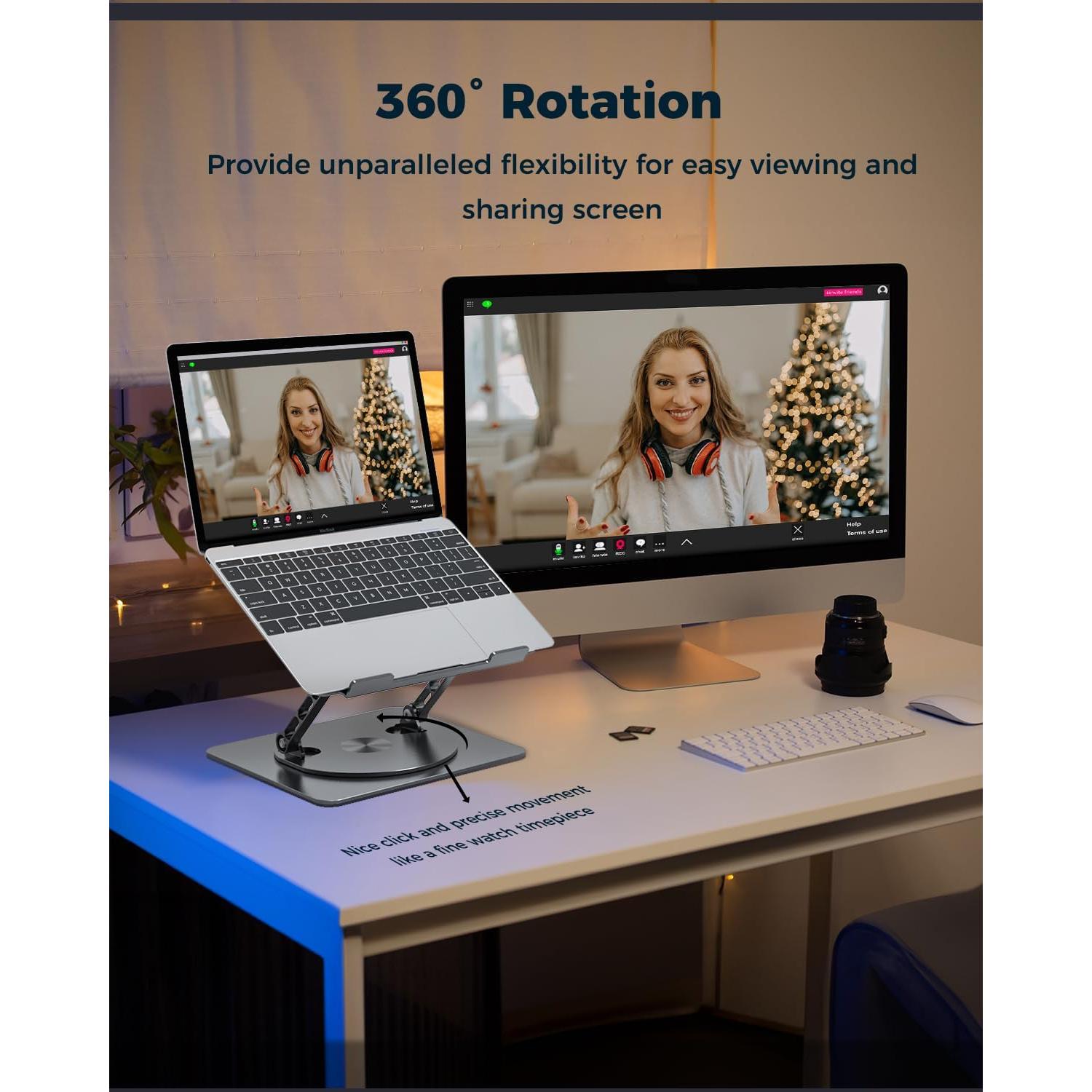 Soporte de Laptop Aoviho L6 Ajustable Ergonómico 1.22 kg