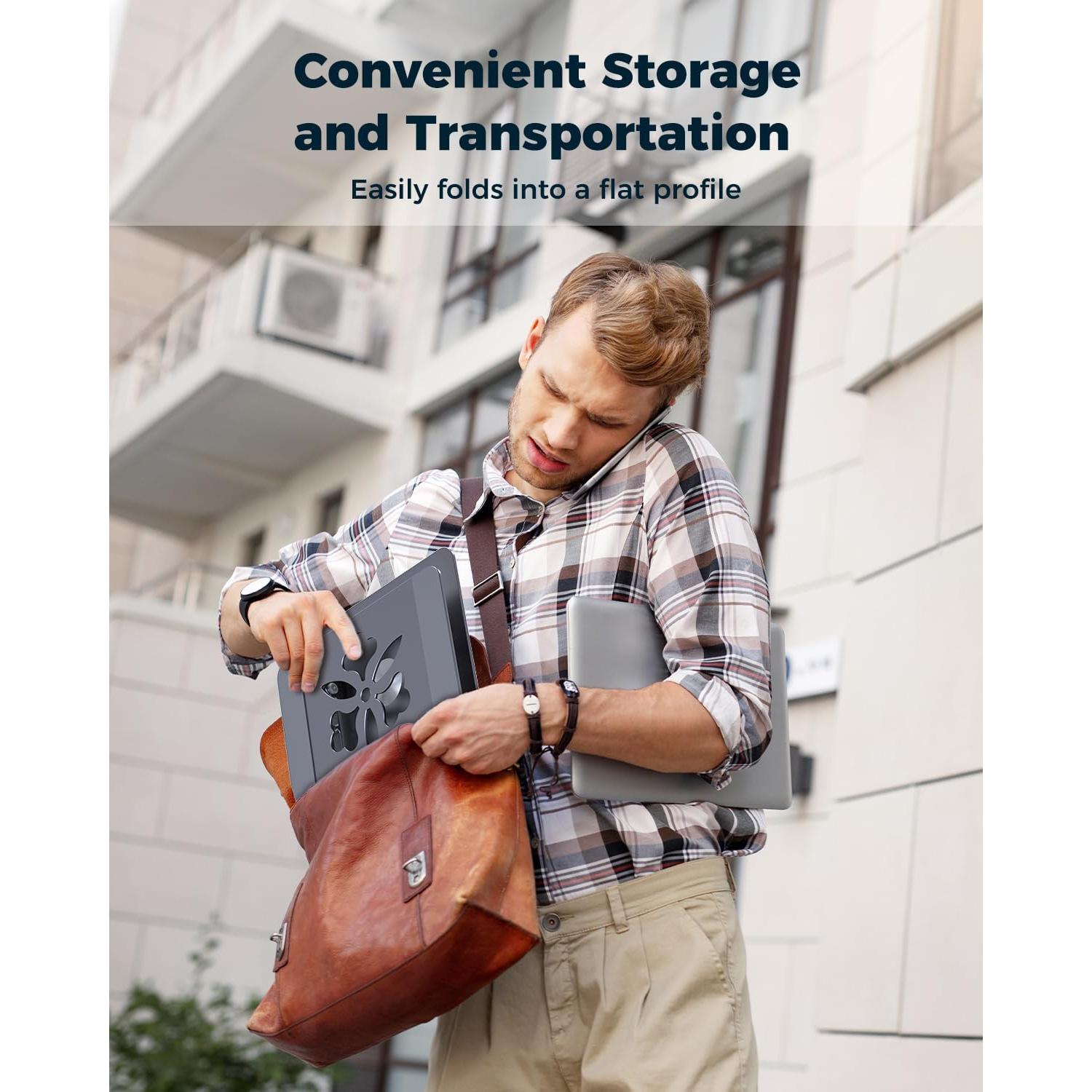 Soporte de Laptop Aoviho L6 Ajustable Ergonómico 1.22 kg