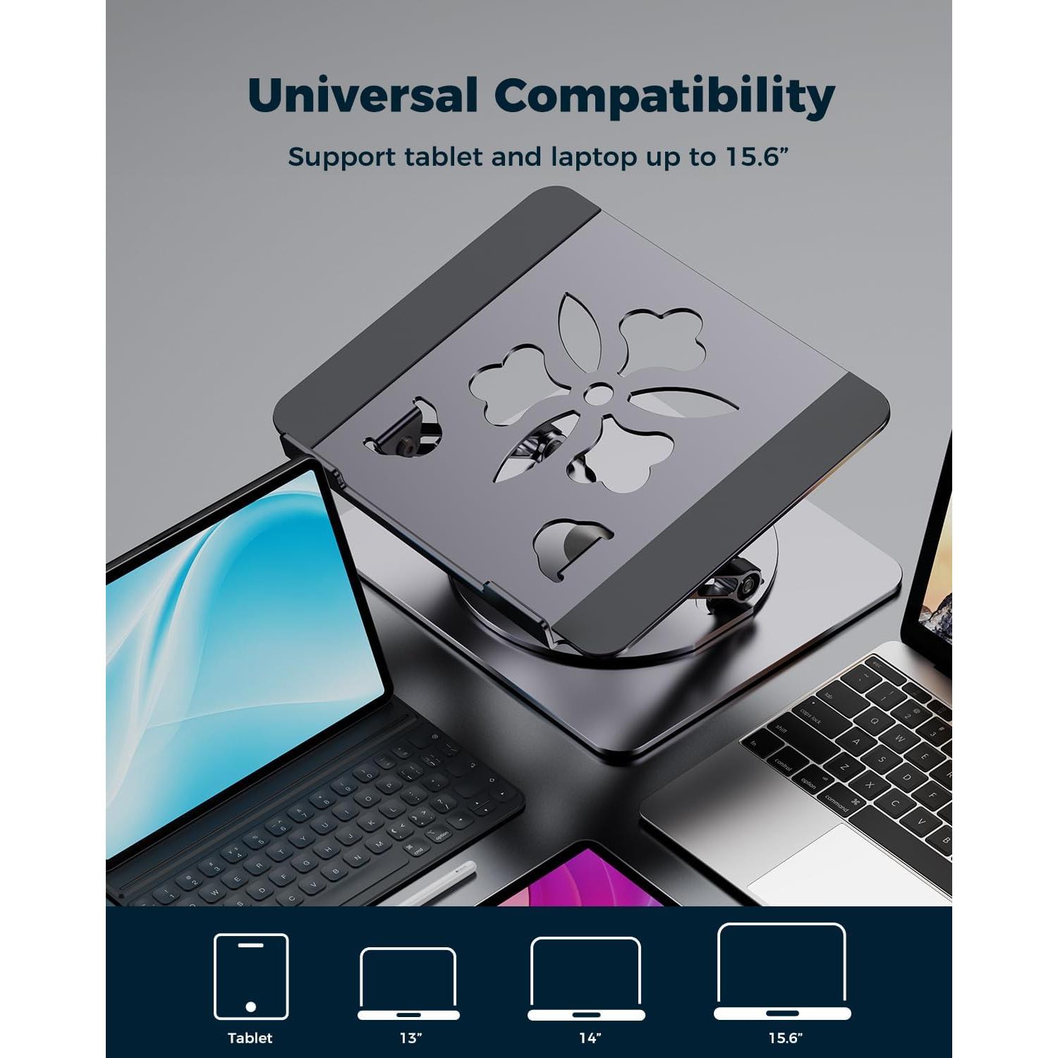 Soporte de Laptop Aoviho L6 Ajustable Ergonómico 1.22 kg