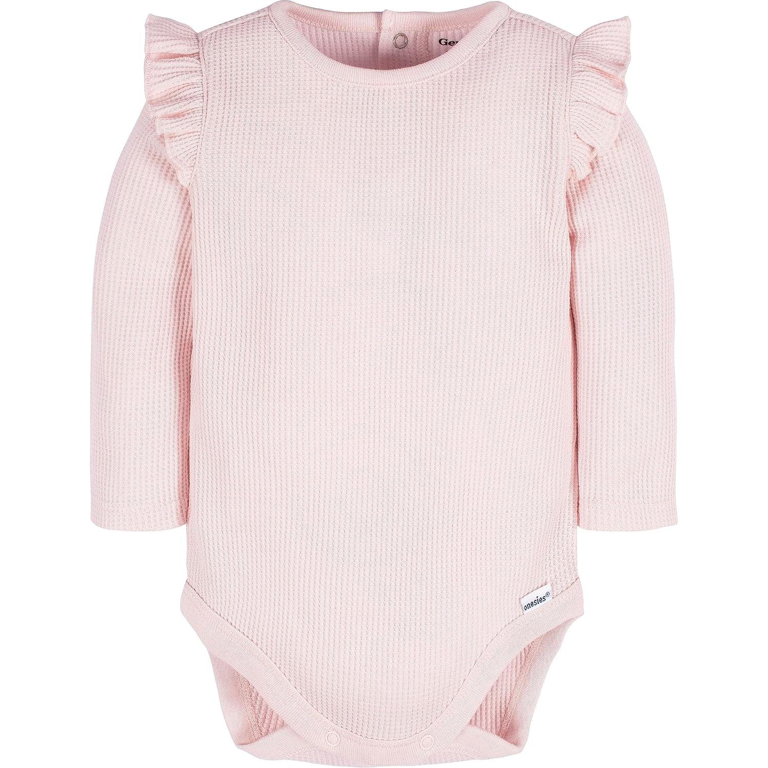 Bodies de Manga Larga para Bebé Gerber - 2 Piezas Recién Nacido