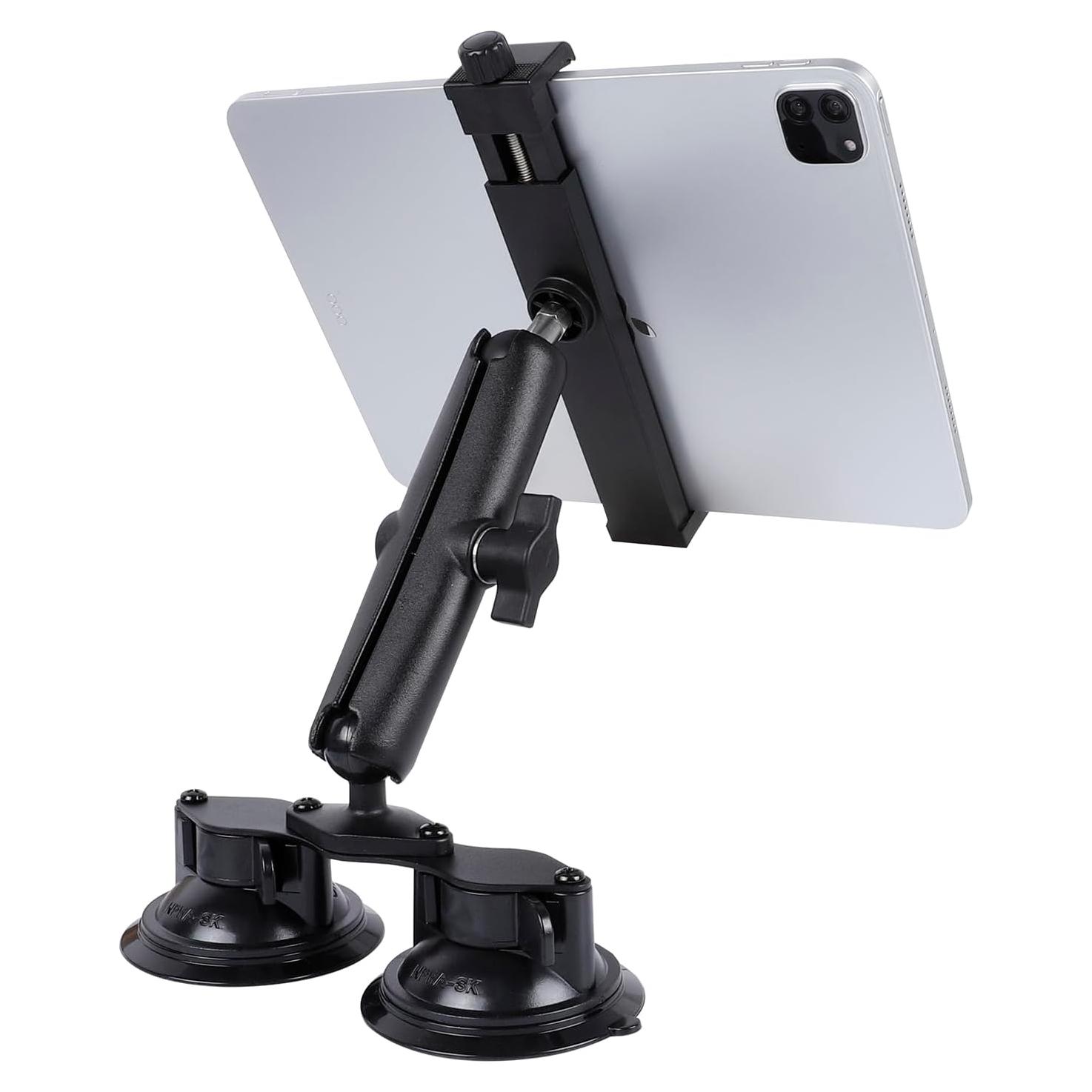 Soporte para Tableta XiuShui con Doble Ventosa 6.5-15 Pulgadas