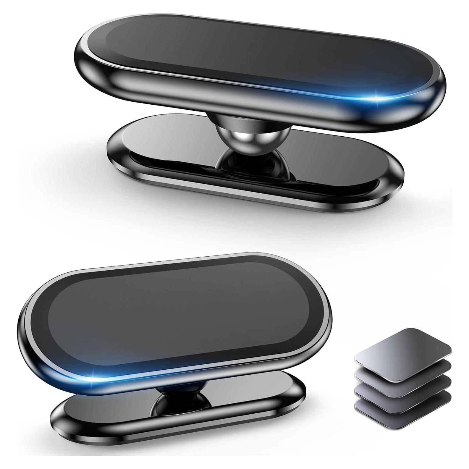 Soporte Magnético para Teléfono Coolpow 360° Negro 2-Pack