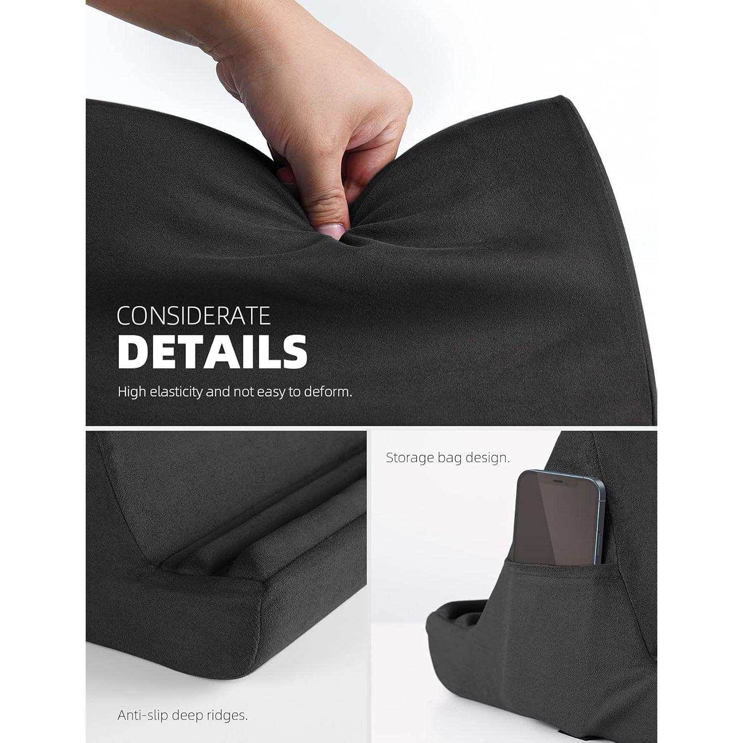 Soporte de almohada para tablet Lamicall - 4 ángulos ajustables