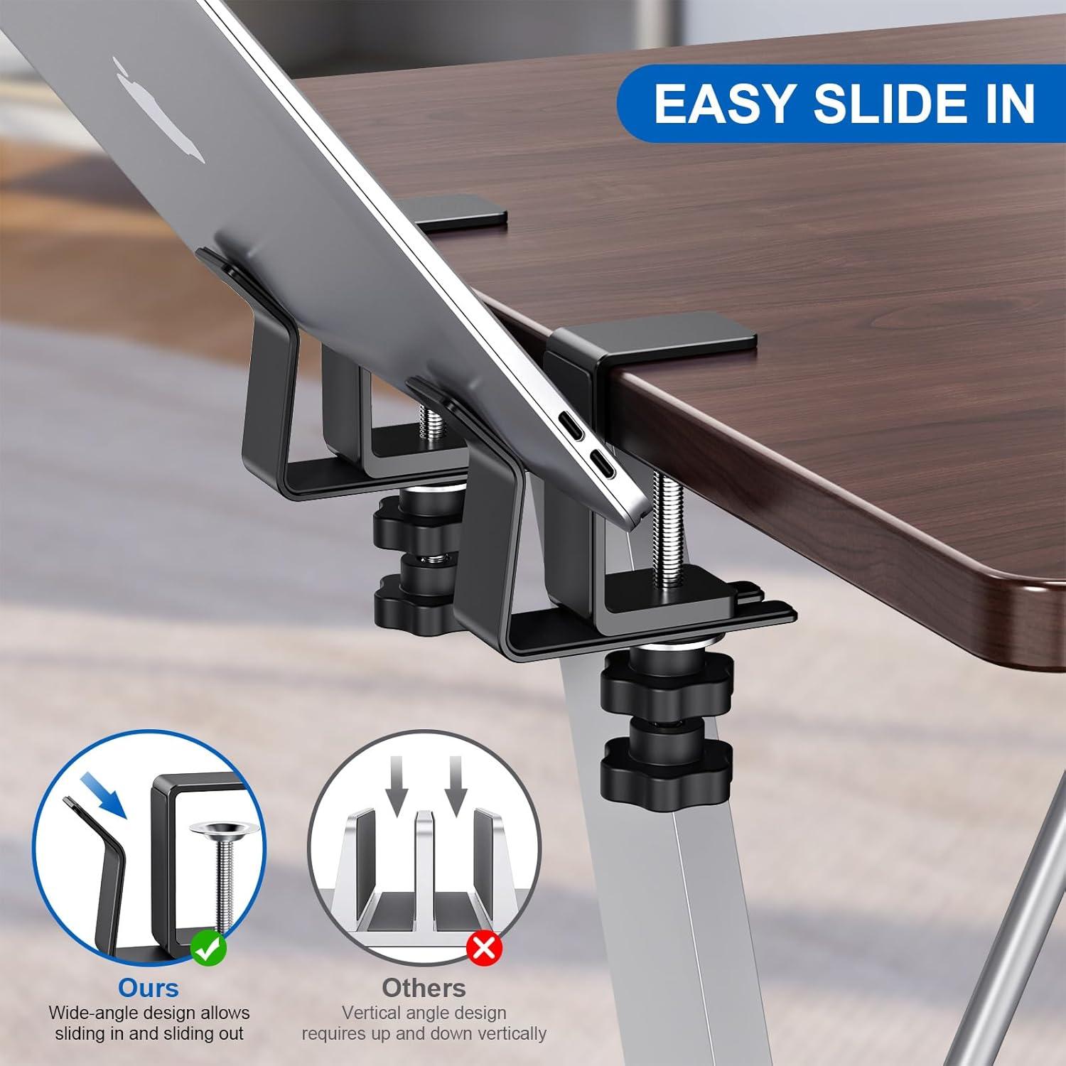 Soporte Vertical para Laptop Magamuz Ajustable Negro