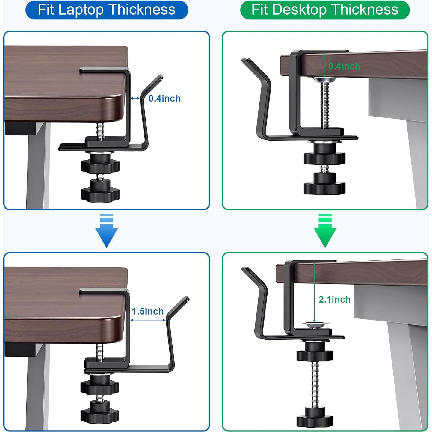 Soporte Vertical para Laptop Magamuz Ajustable Negro