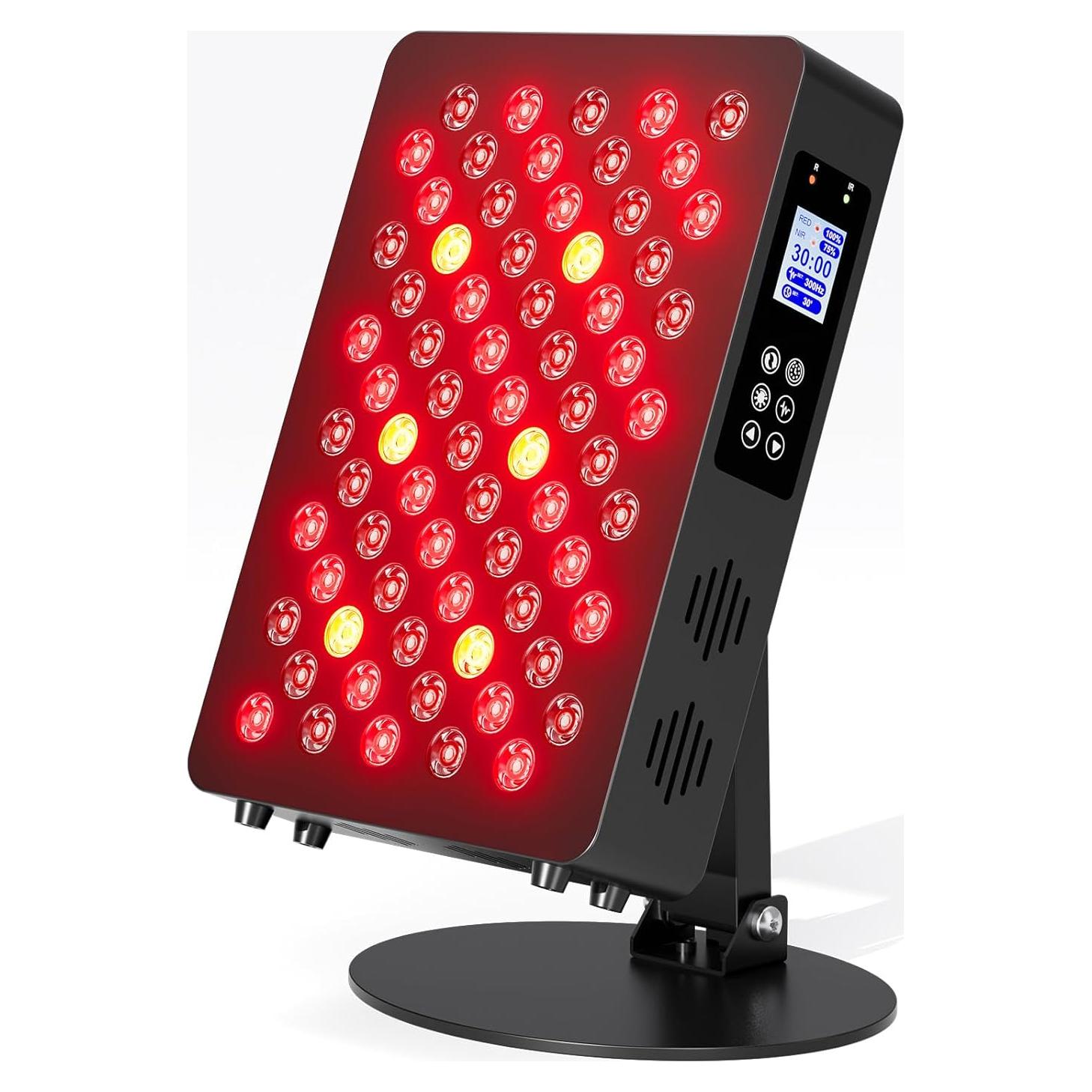 Panel de Terapia de Luz Roja PPOKK 70 LEDs 350W Control Remoto