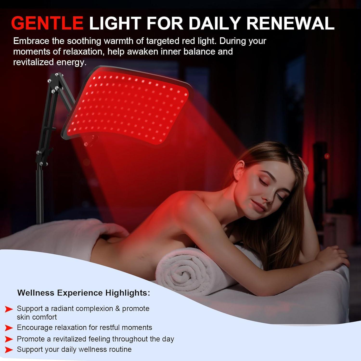 Terapia de Luz Roja GrnSprX para Cuerpo y Cara 660nm/850nm