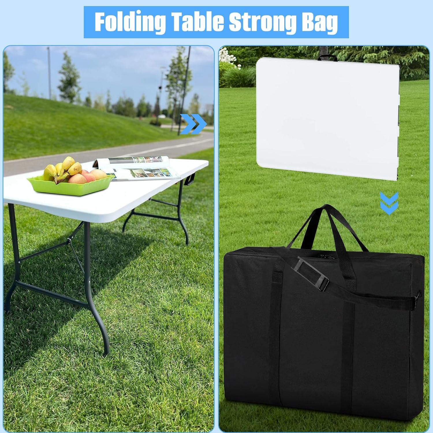 Bolsa de Almacenamiento SIRUITON para Mesa Plegable 8FT
