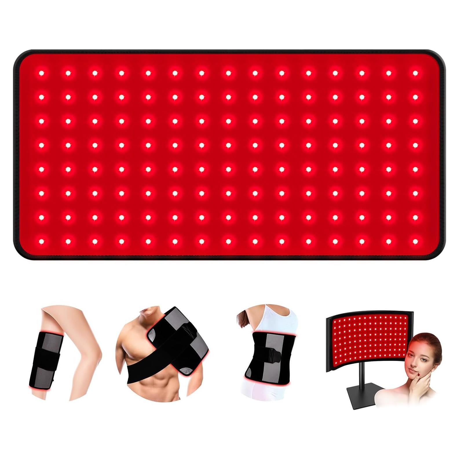 Alfombrilla de Terapia de Luz Roja ZonGym 660NM 850NM 3 en 1