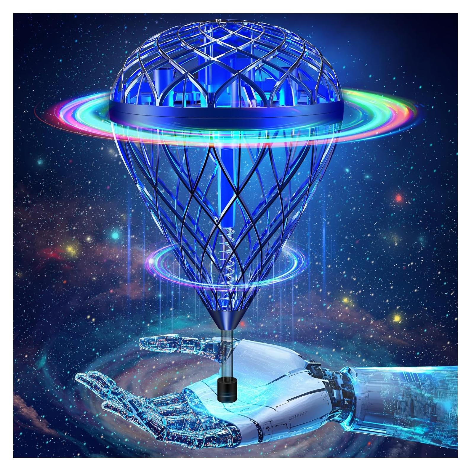 Juguete Volador Inteligente AMERFIST Azul - Control AI & Rebote