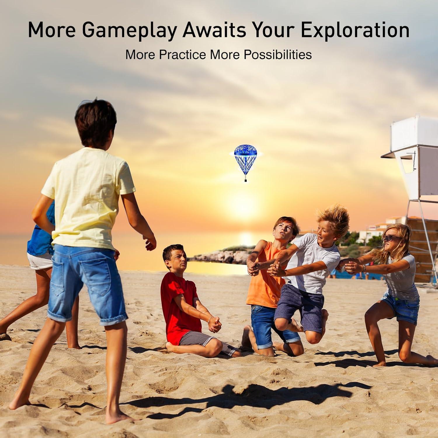 Juguete Volador Inteligente AMERFIST Azul - Control AI & Rebote