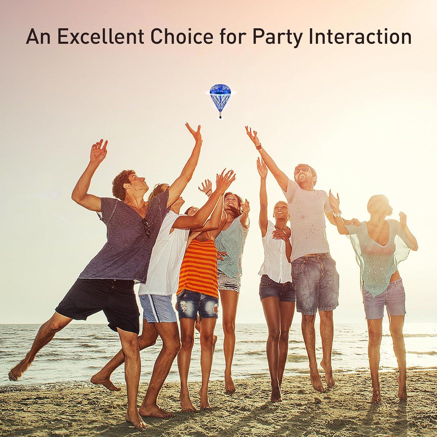 Juguete Volador Inteligente AMERFIST Azul - Control AI & Rebote