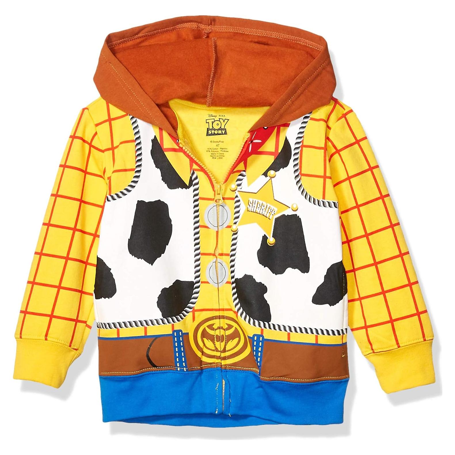 Disfraz Sudadera Sheriff Woody Disney Niños 5T Amarillo