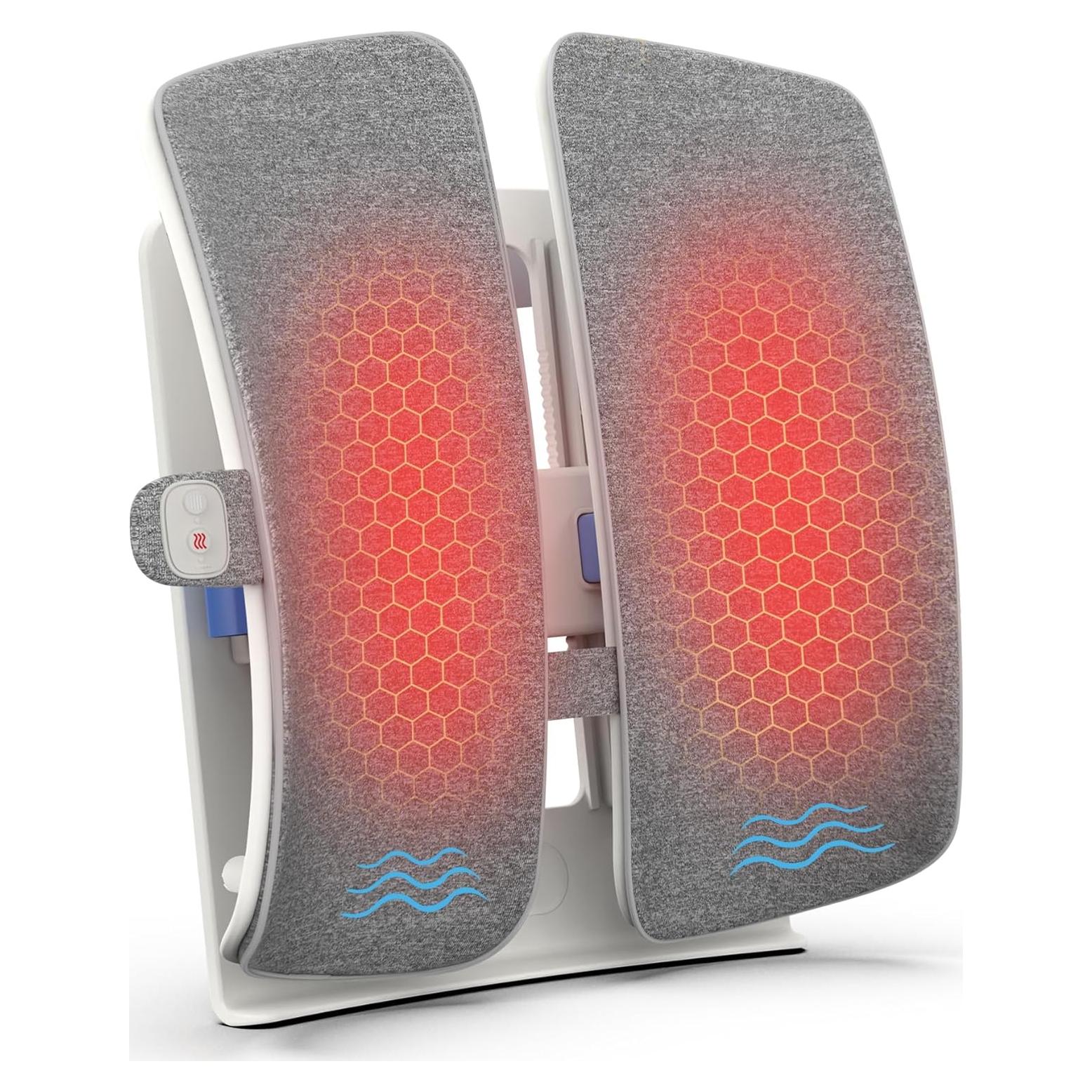 Cojín de Soporte Lumbar Calentado y Masajeador Comfier CF-1313