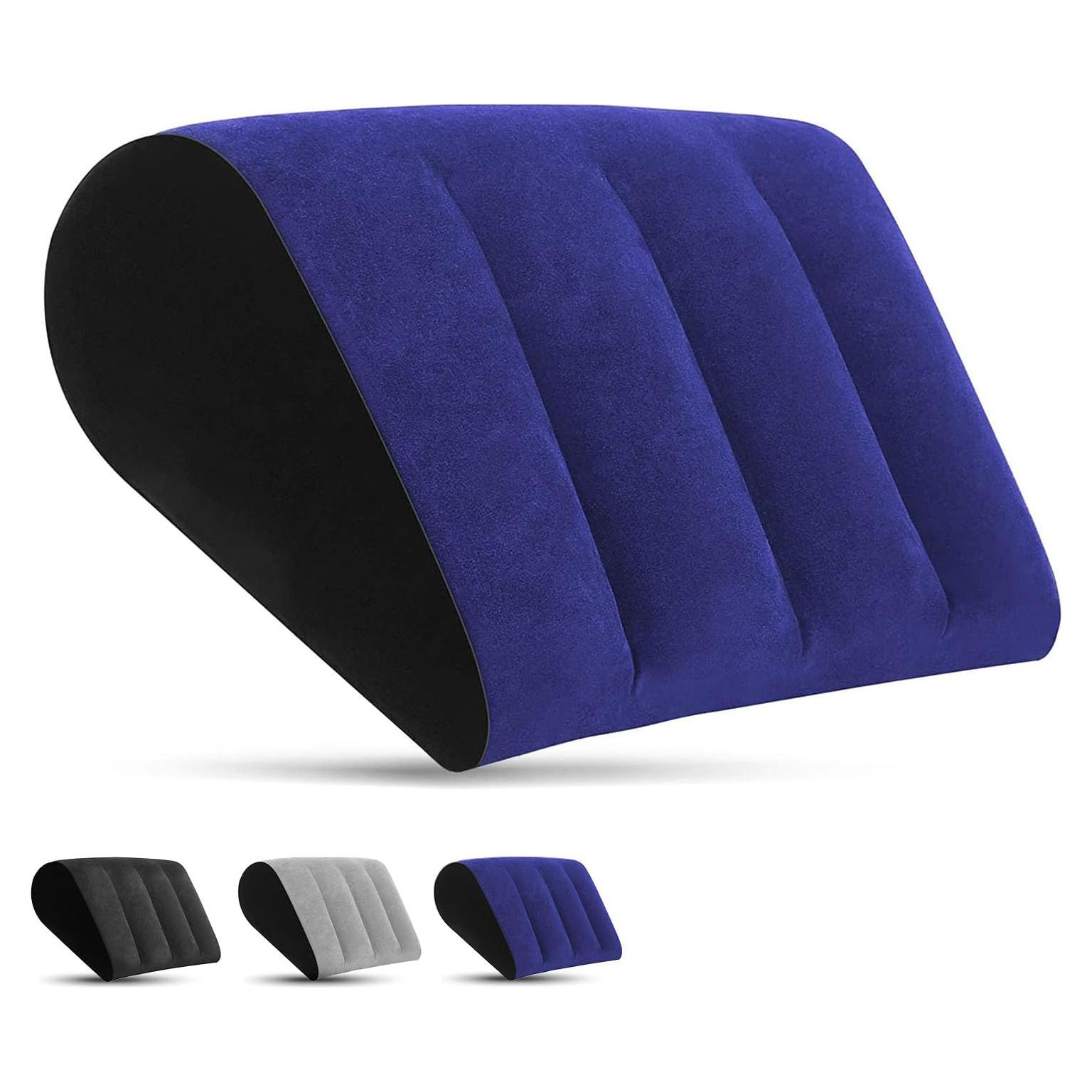 Cojín Inflable en Forma de Cuña LuxoCare - Soporte Espalda y Piernas