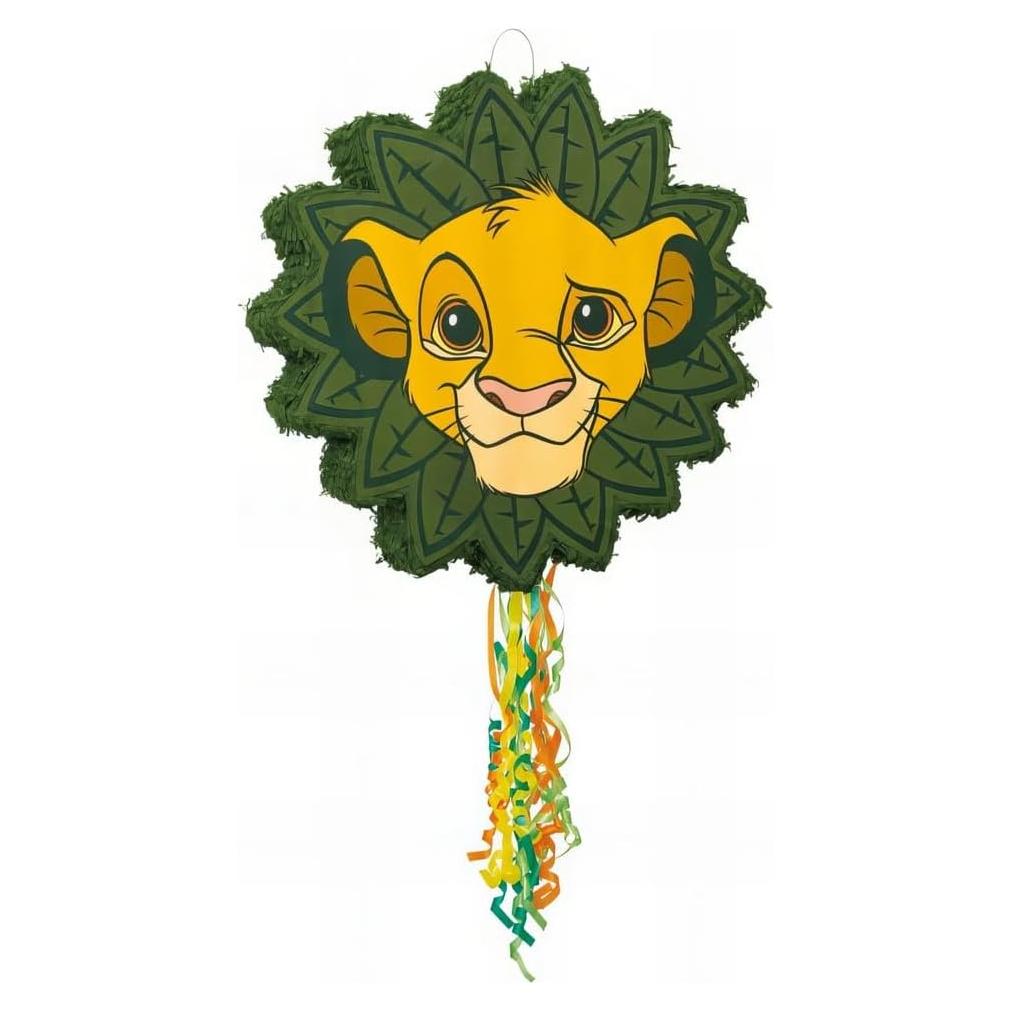 Piñata de Cuerda de Tirón Disney El Rey León 3D 19x28 cm