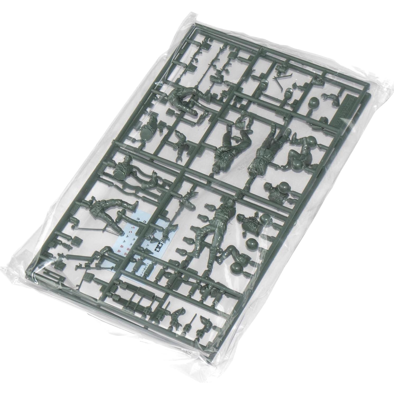 Kit de Modelismo Tropas Alemanas Ametralladoras Tamiya 1:35