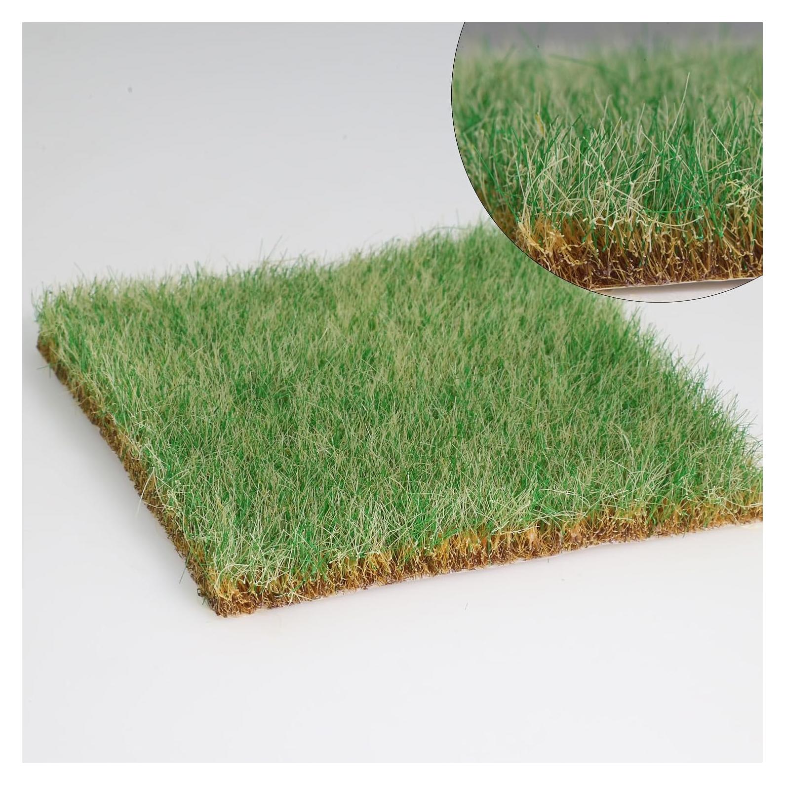 Césped Estático Verde de Pradera Ylutex 16mm para Dioramas