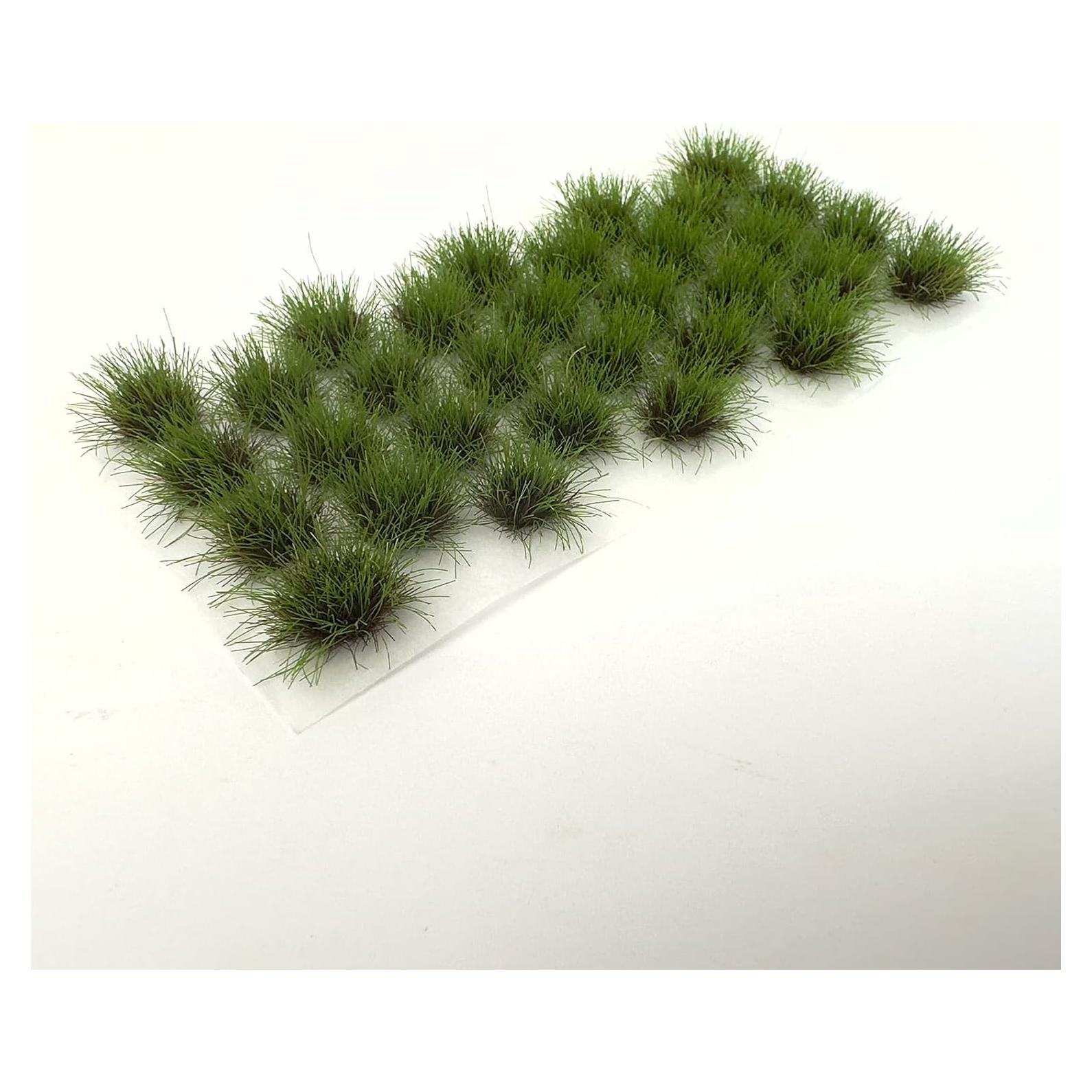 32 Piezas Arbustos Miniatura Verde Oscuro Ylutex para Dioramas