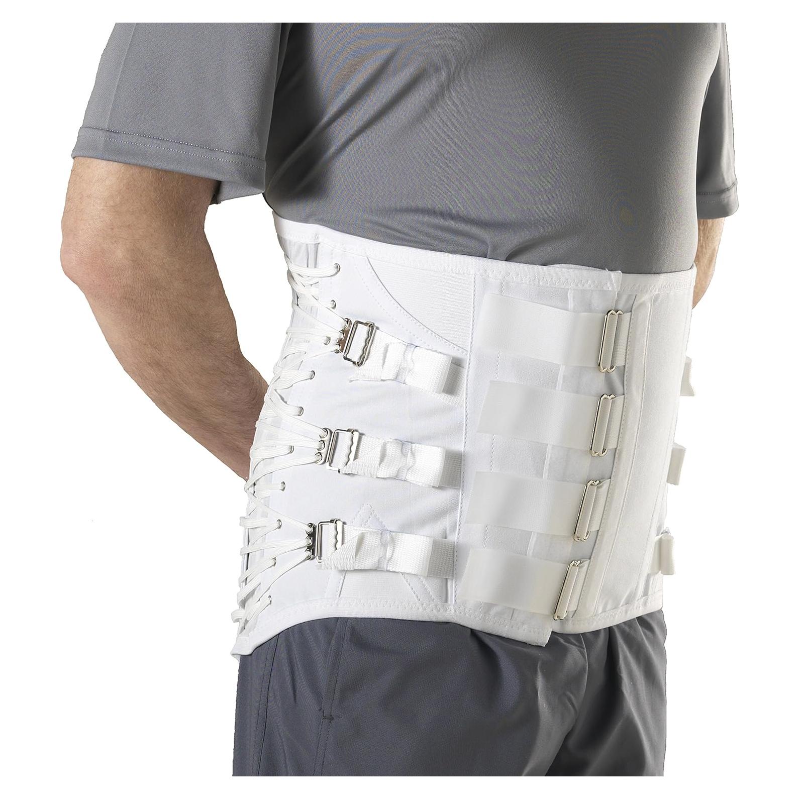 Corsé Lumbosacro Truform-OTC 0457, Soporte Lumbar Ajustable, Pequeño