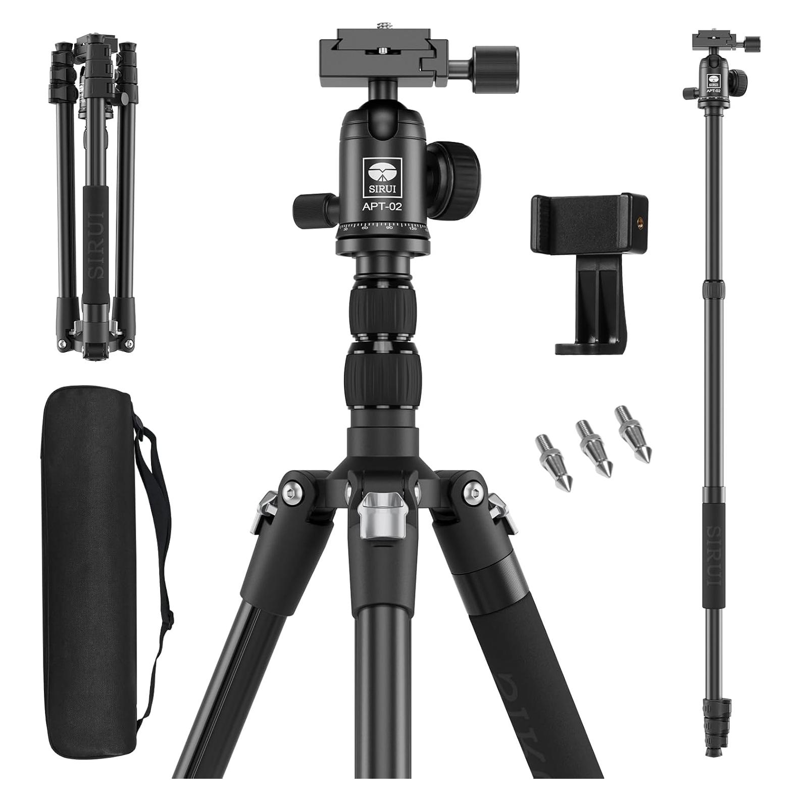 Trípode y Monopie SIRUI APT-02 Aluminio 199 cm 10 kg