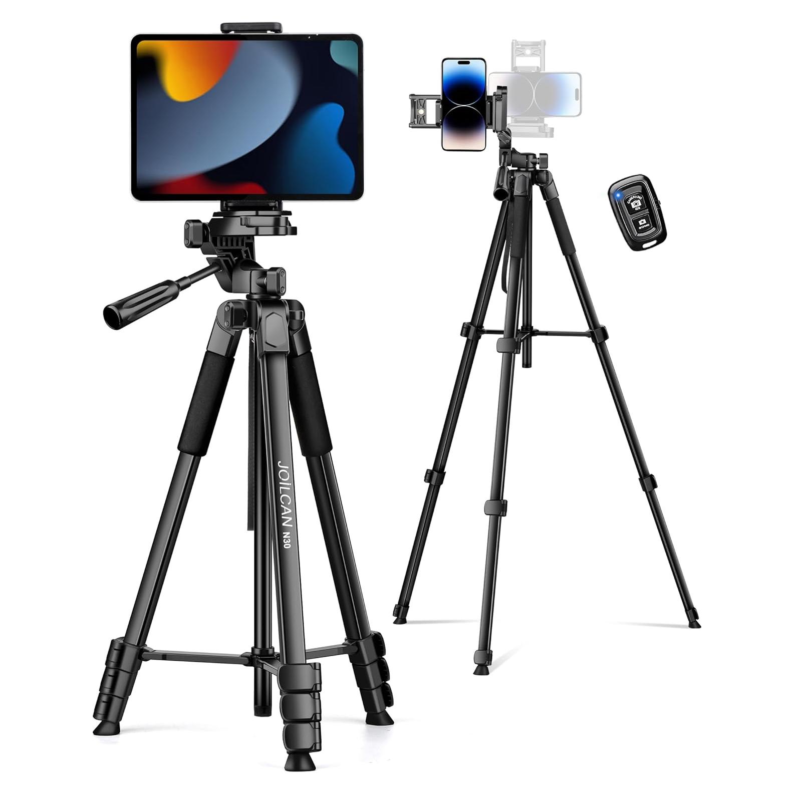 Trípode JOILCAN 170 cm con control remoto y bolsa