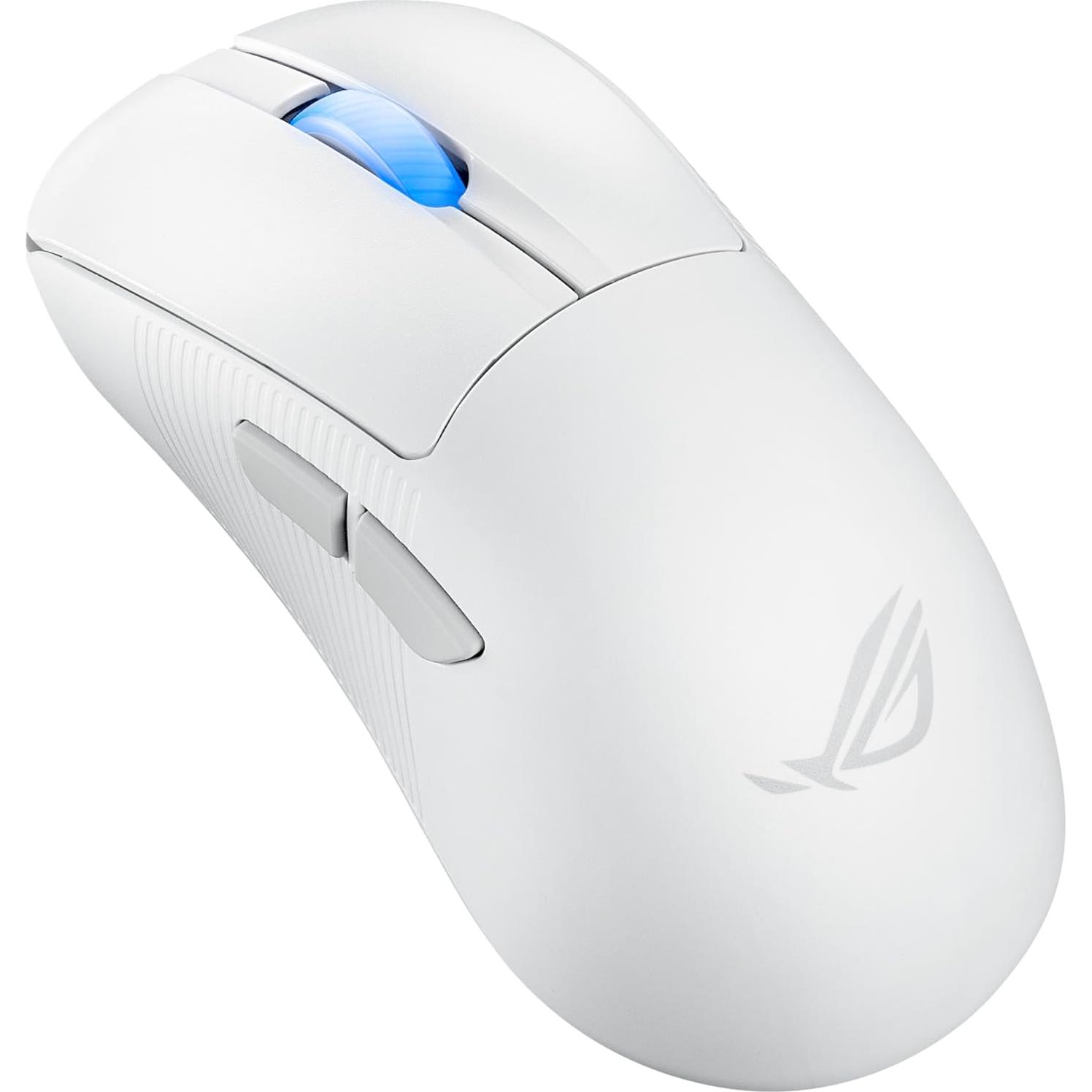 ASUS ROG Keris II Ace Wireless Gaming Mouse, 54g Lightweight, AimPoint Pro 42K Optical Sensor, Optical Micro Switches, SpeedNova Wireless, ROG Polling Rate Booster, Esports & FPS Gaming, White