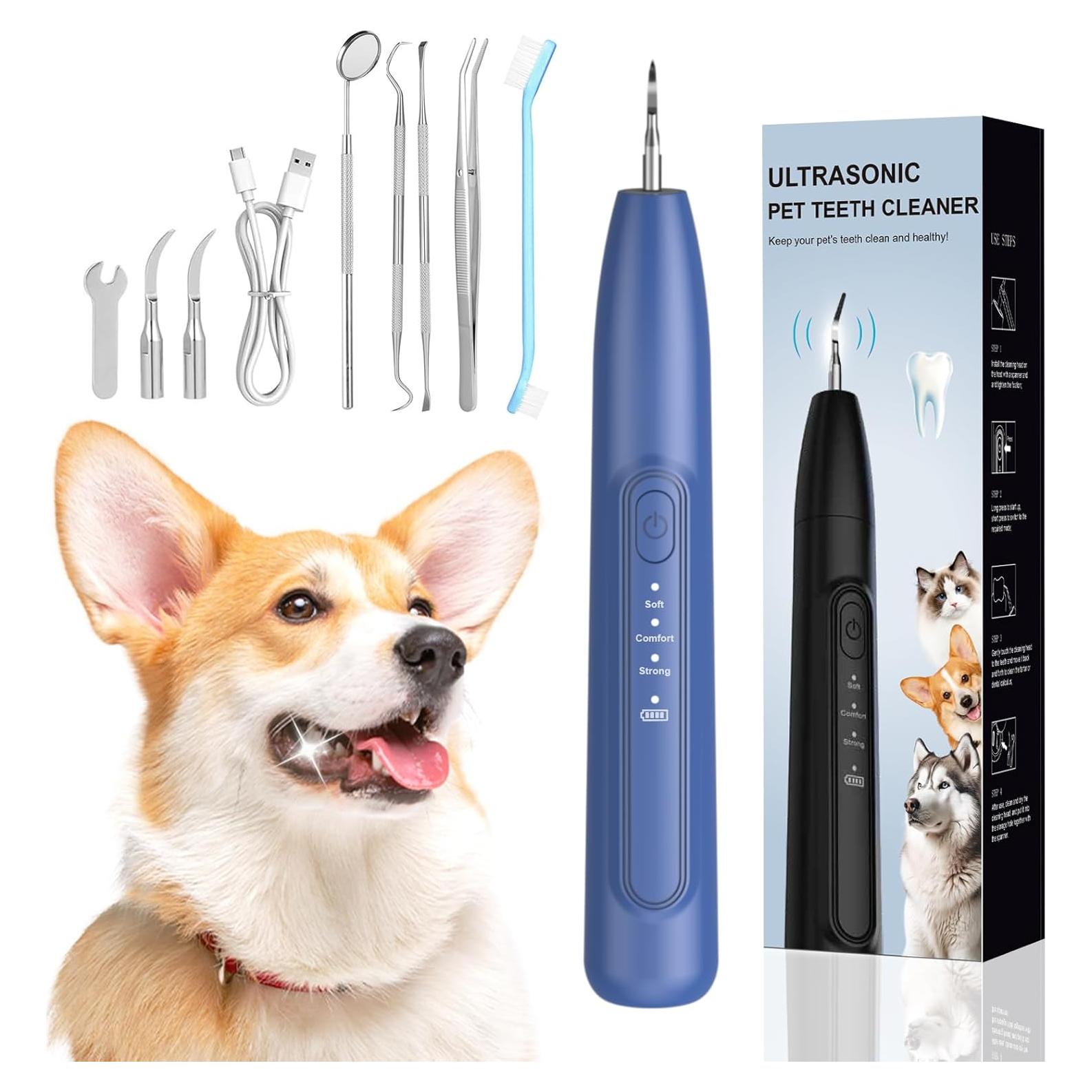 Limpiador de Dientes Ultrasónico para Perros YunLuna JY09