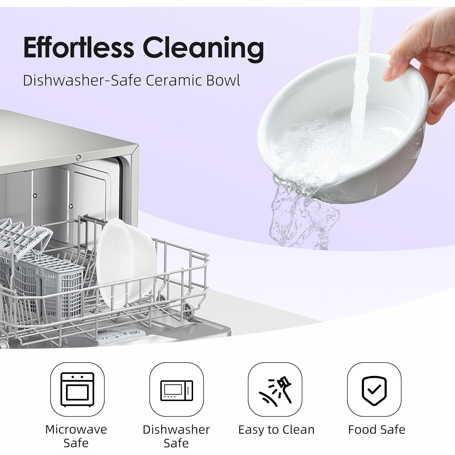 Cuenco Elevado de Cerámica Petmate para Gatos y Perros Pequeños