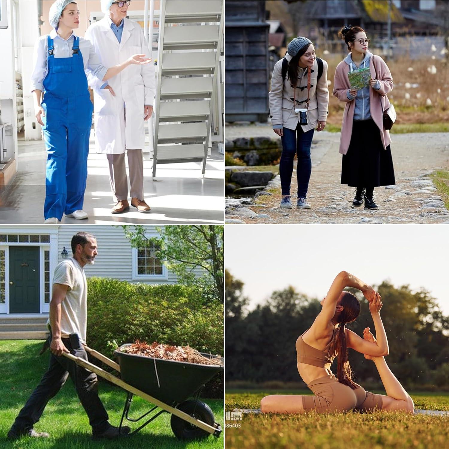 Férulas de Soporte de Arco Vigorwise para Pie Plano - 1 Par Beige