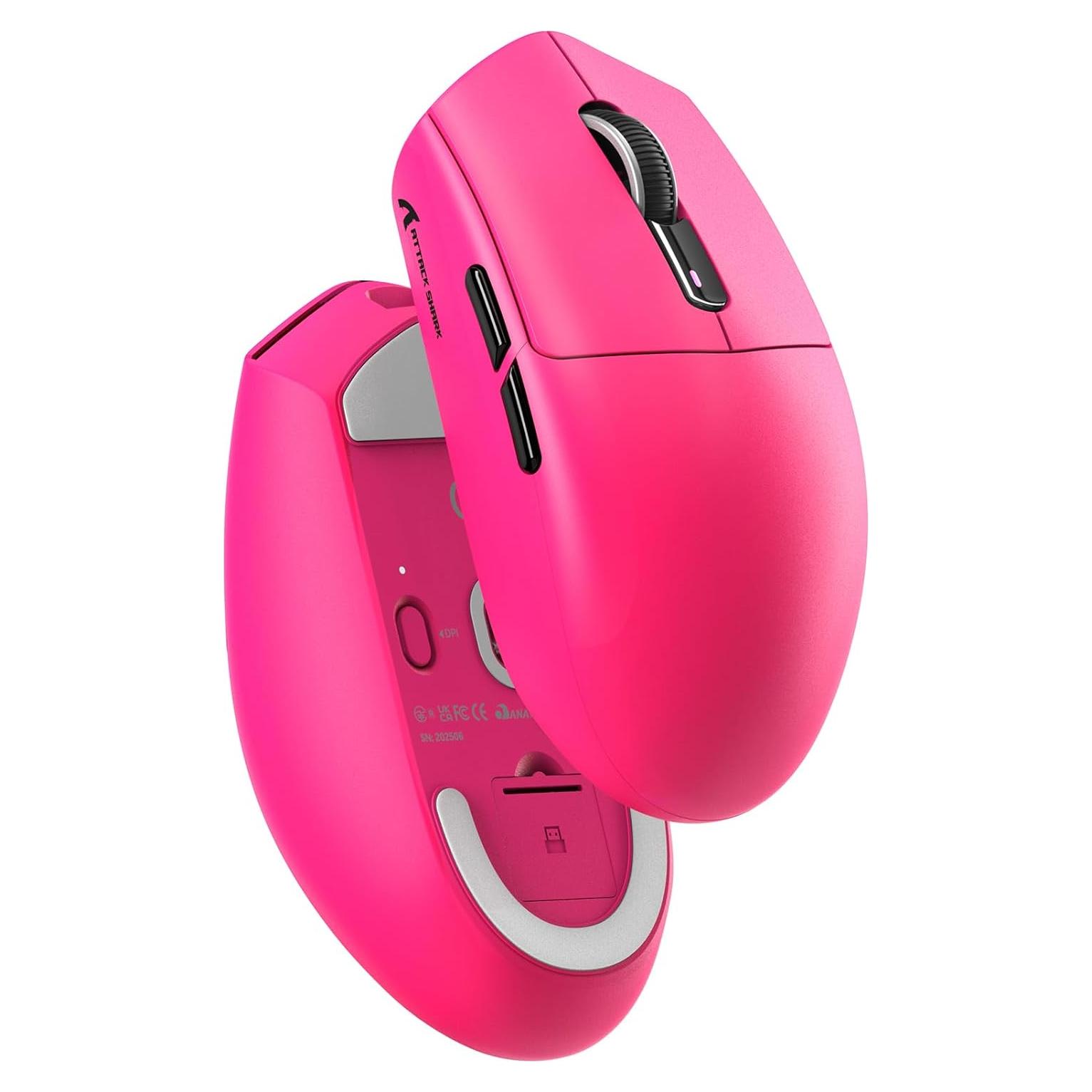 Ratón Gaming Inalámbrico MAMBASNAKE G3 Rojo 25000 DPI