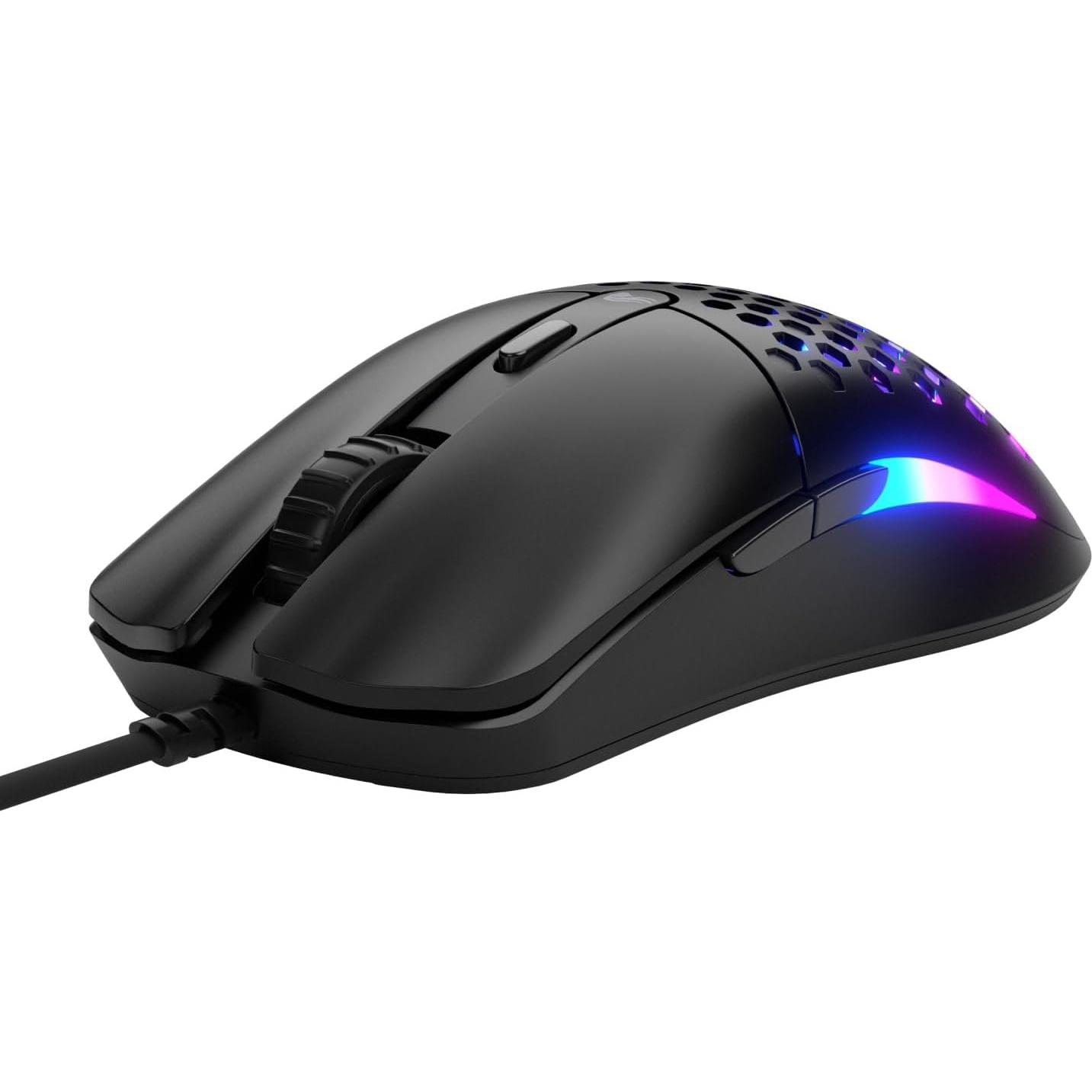 Ratón Gaming Glorious Modelo O Eterno - 6 Botones RGB, 55g