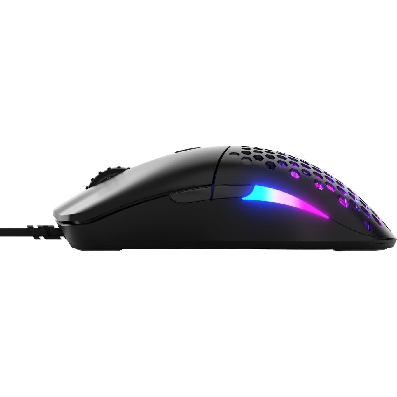 Ratón Gaming Glorious Modelo O Eterno - 6 Botones RGB, 55g