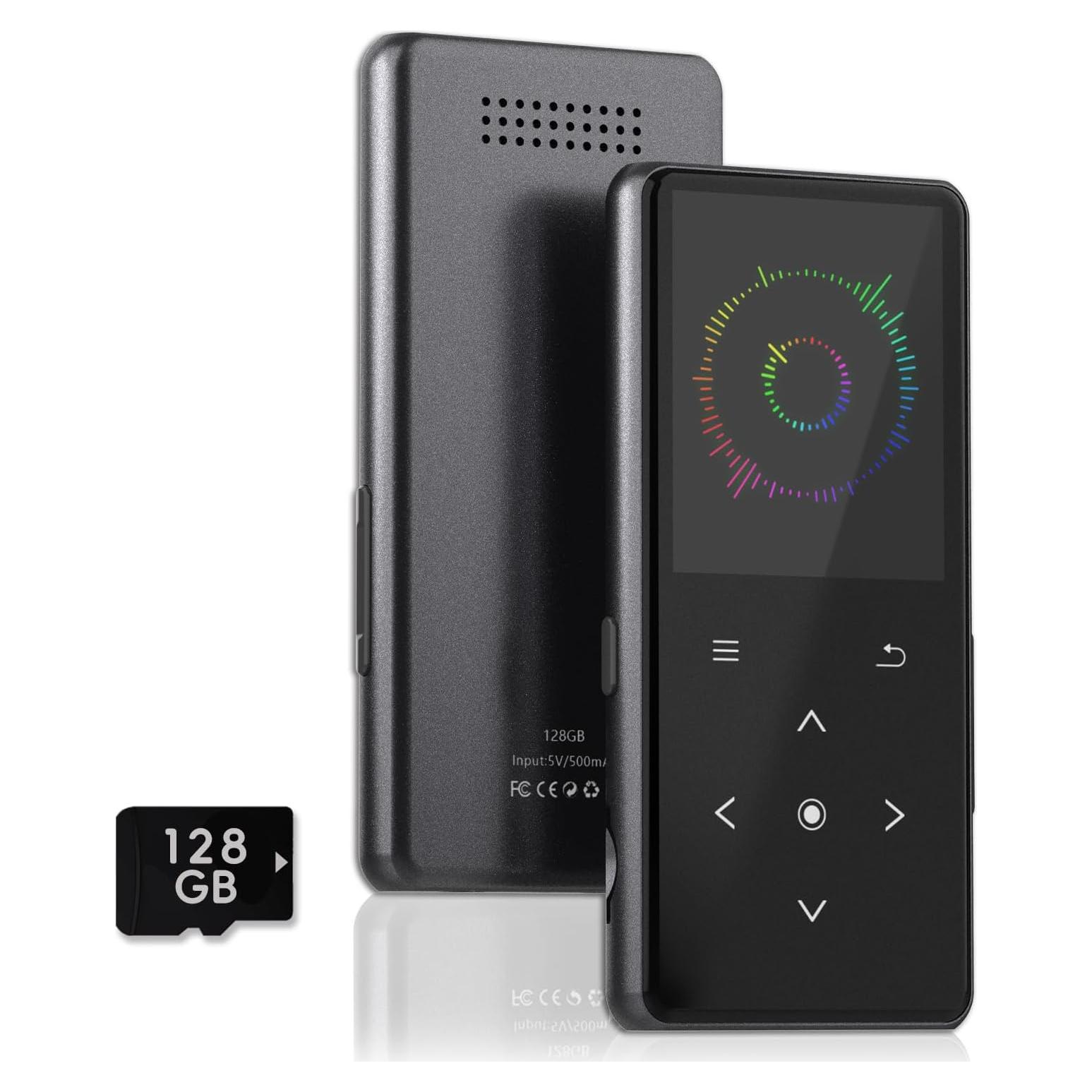 Reproductor MP3 Vaktare Gud 128GB Bluetooth 5.2 con Altavoz