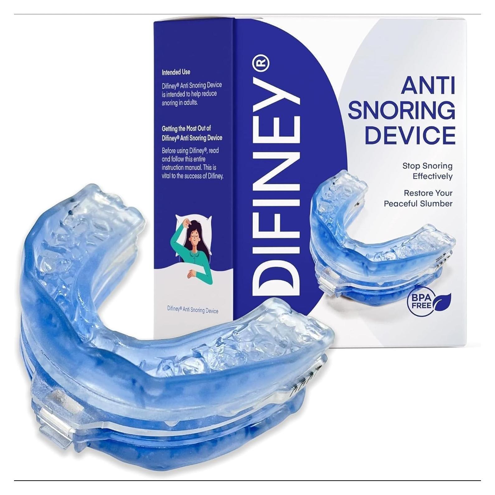 Protector Bucal Anti Ronquidos Fissiontech Azul - Aprobado FDA