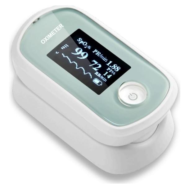 Oxímetro de Pulso Adahedo con Pantalla OLED y Monitoreo SpO2