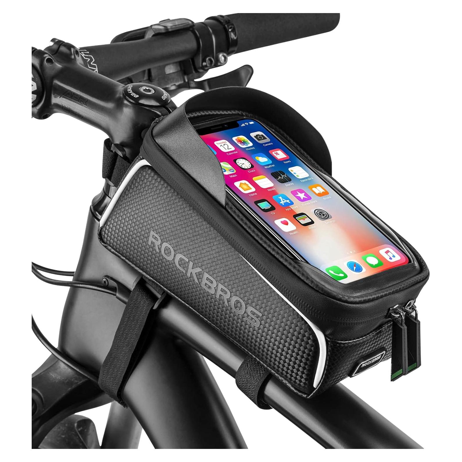 Bolsa de Teléfono ROCKBROS para Bicicleta Impermeable 1.6L